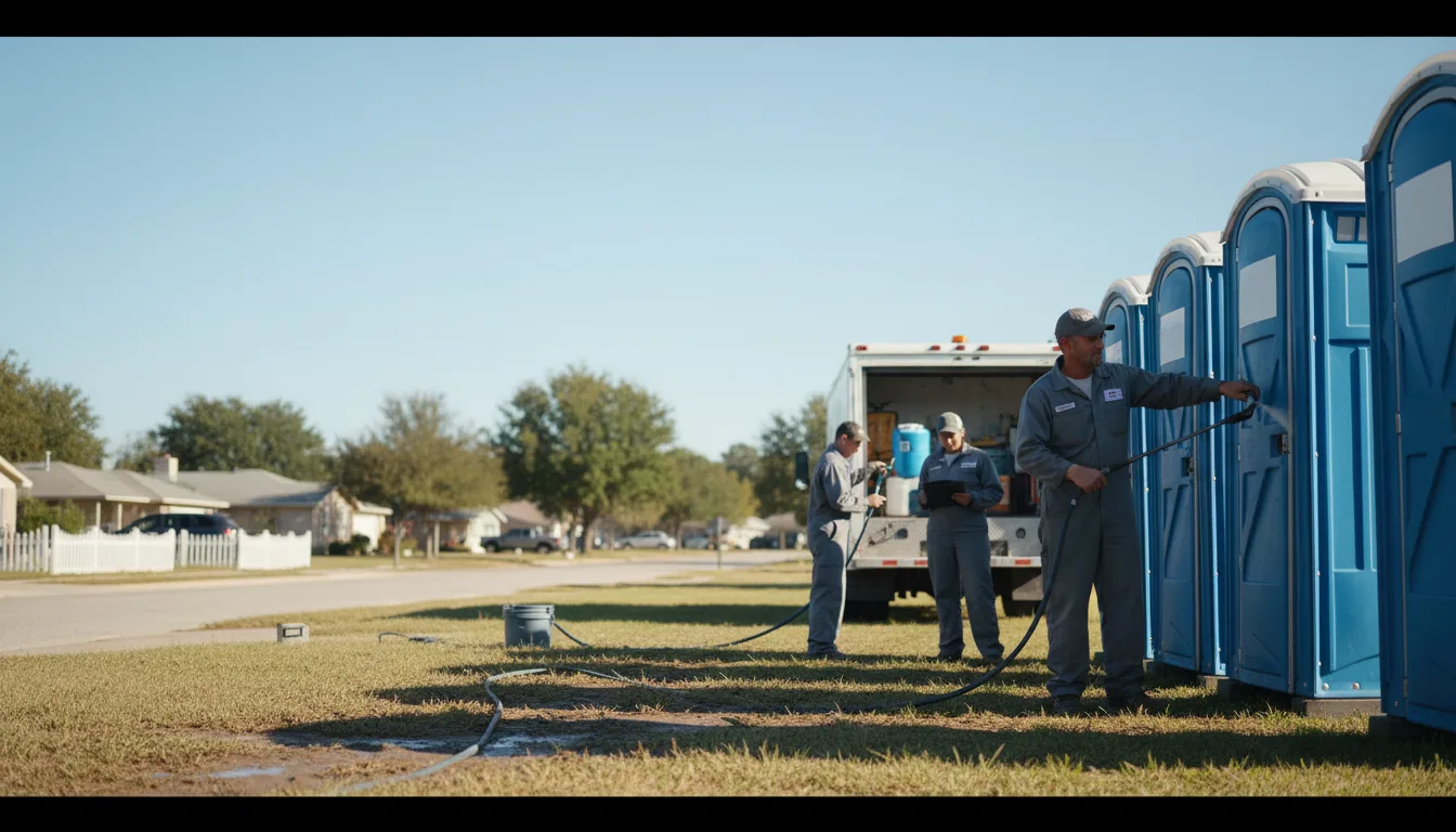 Long-Term Portable Toilet Rental in Shannon, IL near me